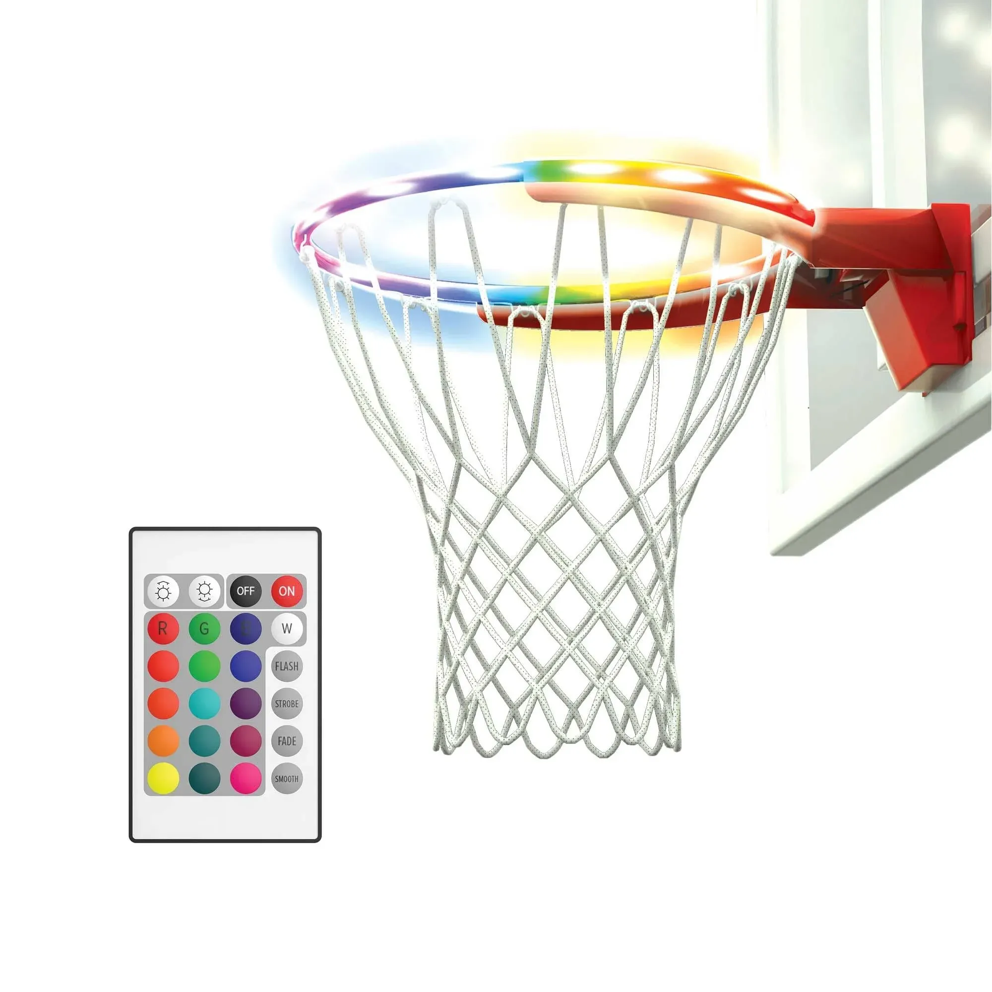 Cipton LED Basketball Rim, White