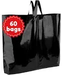 Large Plastic Shopping Bags with Handles | Plastic Shopping Bags for Small Business | Boutique Bags | Large Plastic bags with Handles | Merchandise Bags in Bulk | Big Retail Bags