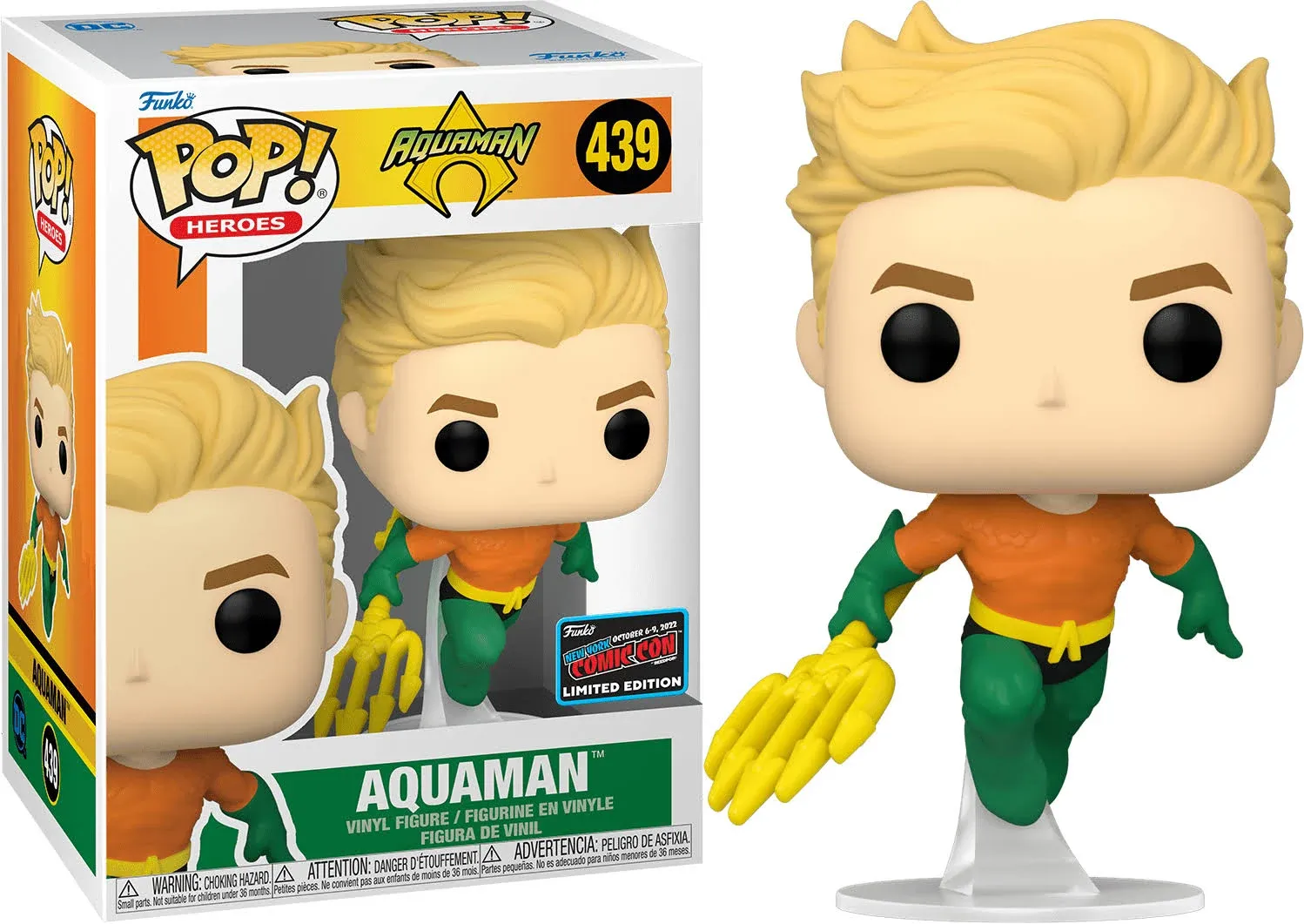 Funko Pop! Aquaman 2022 Fall Exclusive #439