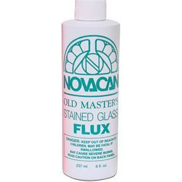 Novacan Old Masters Stained Glass Flux 8oz.