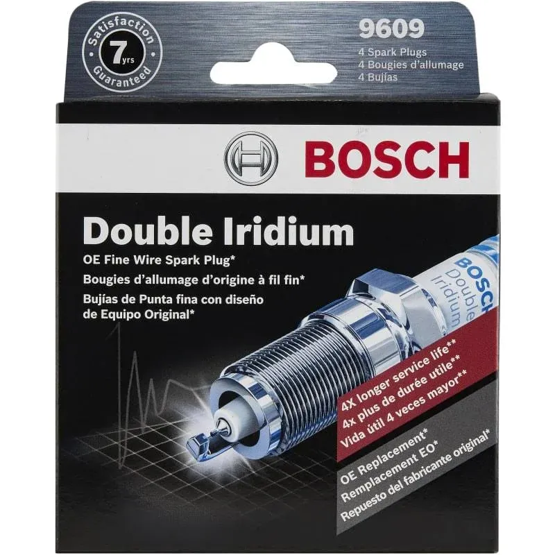 2016 Toyota Camry OE Fine Wire Iridium Spark Plug Series Spark Plug, Sold individually 9609 by Bosch®