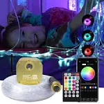 AKEPO Fiber Optic Sensory Lights for Sensory Room Autism Children, 16W Twinkl...