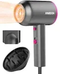 Ionic Blow Dryer with Diffuser and Concentrator for Women