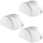 3 Pieces Door Stopper Transparent Self-Adhesive Door Stopper Floor Wall Buffers