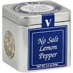 Victoria Taylors Seasonings, No Salt Lemon Pepper - 3.3 oz