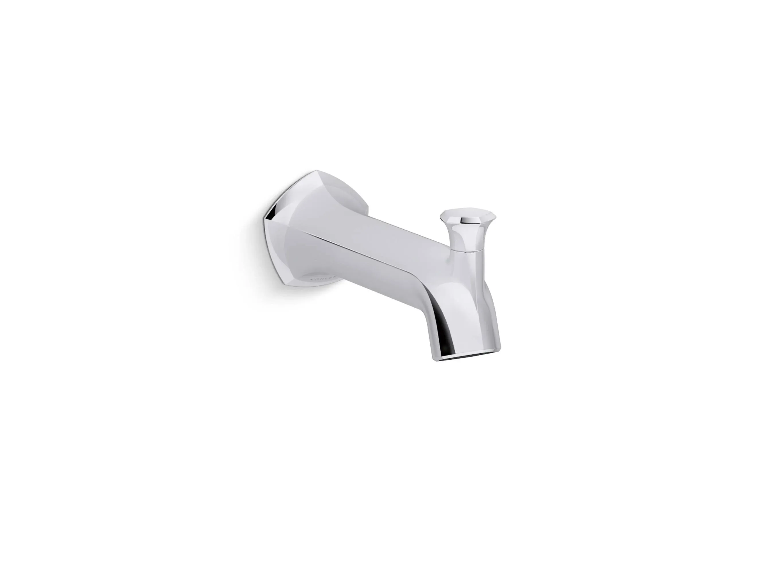 KOHLER 27023 Occasion Wall-mount bath spout with Straight design and d