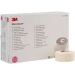 3M™ Microfoam™ Foam / Acrylic Adhesive Medical Tape, 1 Inch x 5-1/2 Ya