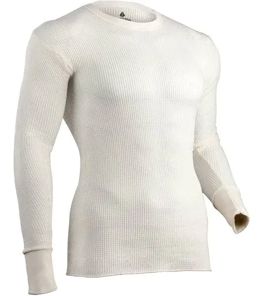 Indera Men's Traditional Waffle Thermal Underwear Long Sleeve Shirt