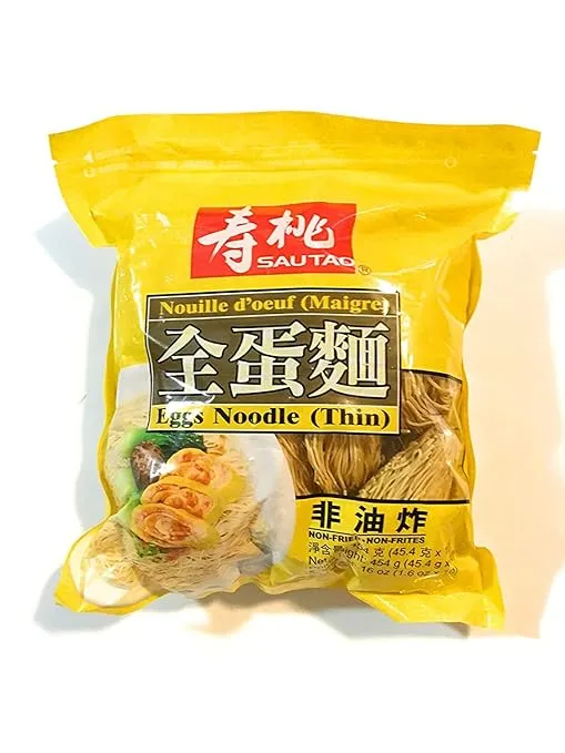 Hong Kong Eggs Noodle Thin 454g