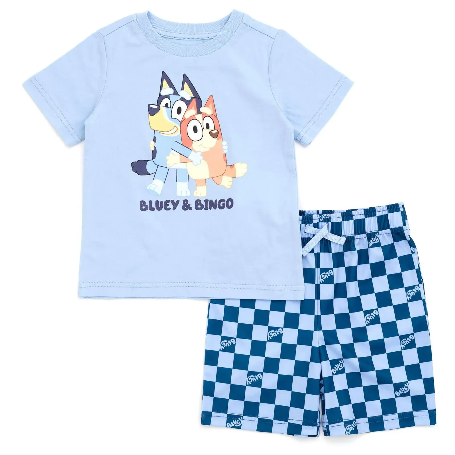 Bluey Bingo Toddler Boys T-Shirt and Shorts Outfit Set 5T