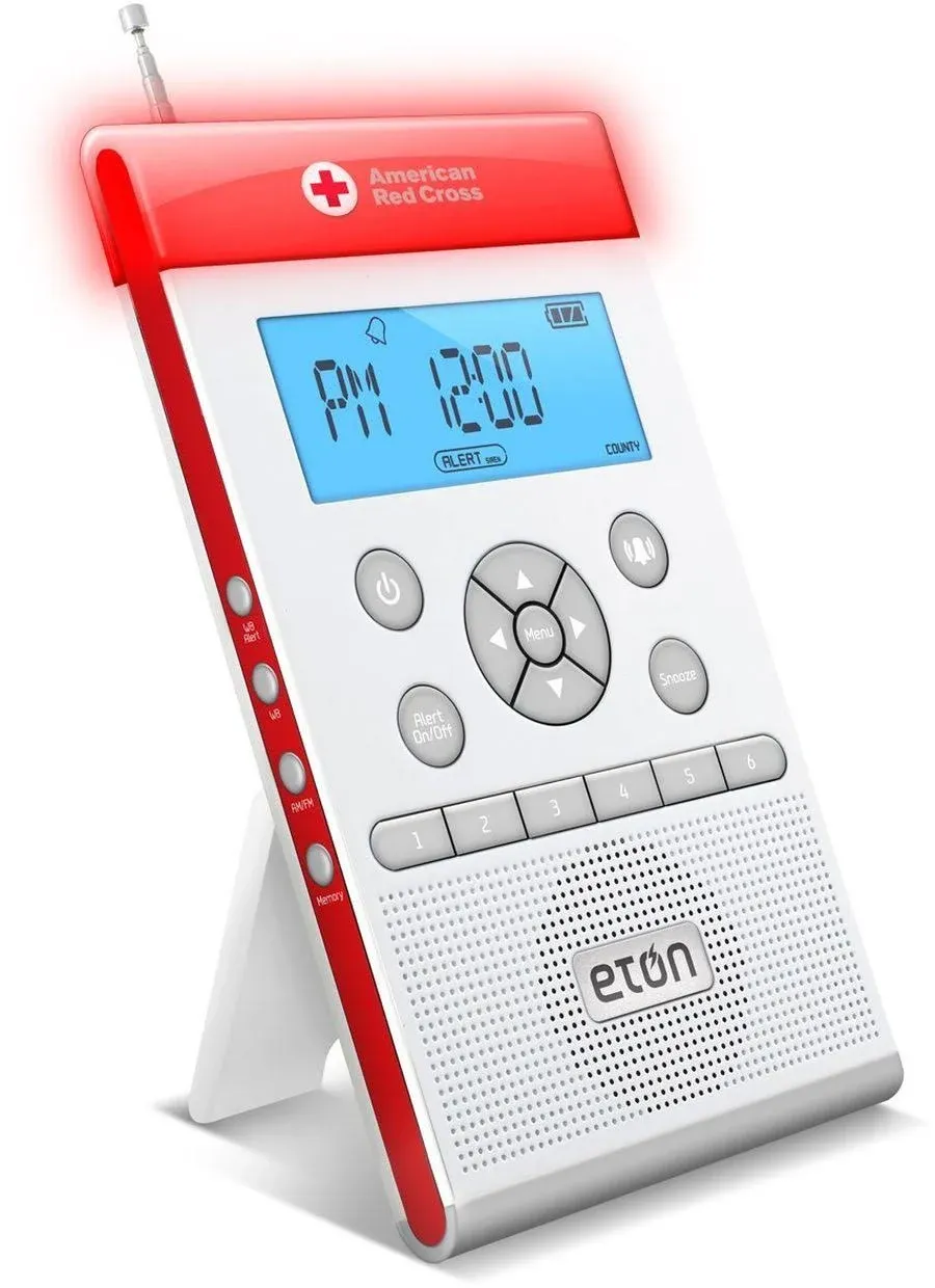 Eton American Red Cross ZoneGuard Weather Alert Radio #ARCZG100W