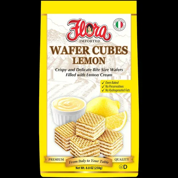 WAFER CUBES - LEMON