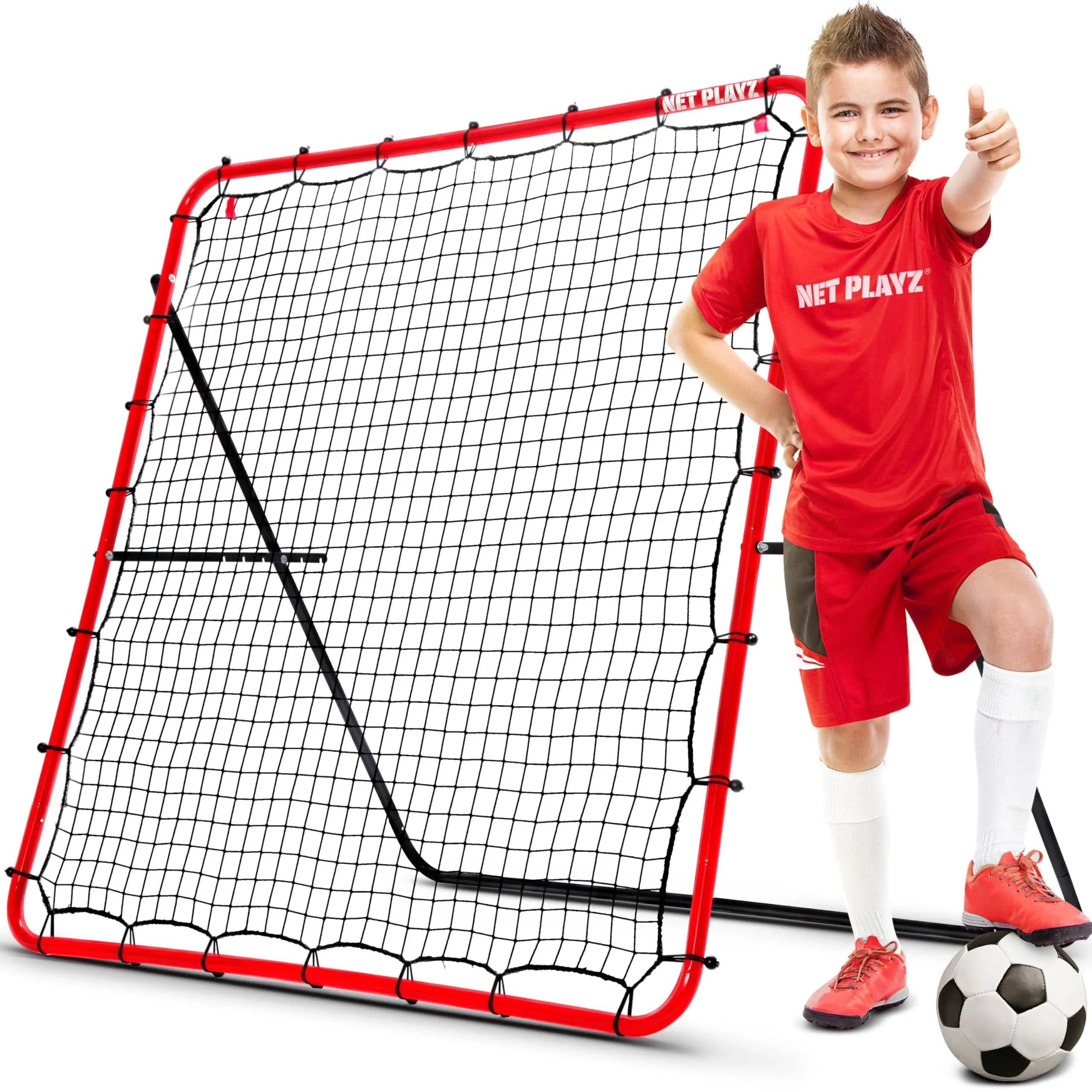 Soccer Rebounder Rebound Net, Kick-Back | Football Training Gifts, Aids &amp; Equ...