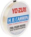 Yo-Zuri H.D. Carbon Fluorocarbon Leader, Clear