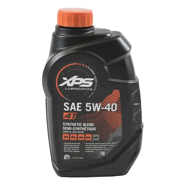 Sea-Doo New OEM, 1 QT (0.946 L) 4-T 5W-40 Synthetic Blend Oil, 293600121 779133