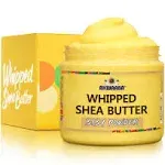 AKWAABA Whipped Shea Butter (Baby Powder) - Nourishes, Moisturizes & Soothes | Pure Shea Butter | No Dyes & Parabens | 12 oz / 340 g