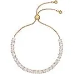 Ted Baker London Melrah Icon Crystal Slider Bracelet in Gold Tone Clear Crystal