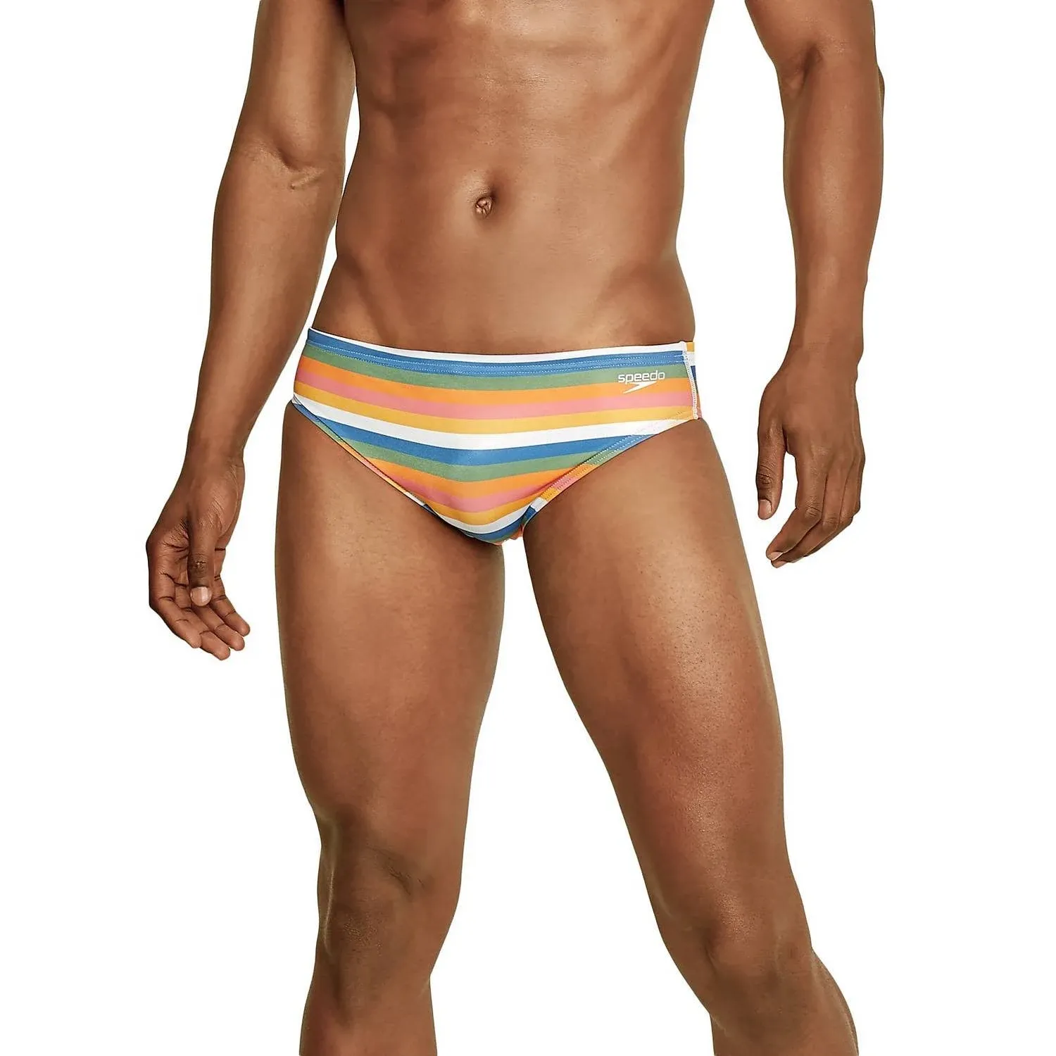 Speedo Mens Printed One Brief Vibe Multi / 32