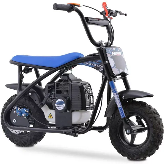 MotoTec USA® - Bandit 52cc 2-Stroke Kids Gas Mini Bike