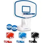 Pool Basketball Game Set: Hoop, 2 Balls, Pump Full Of Family Fun