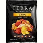 Terra Vegetable Chips with Sea Salt, Original, 1 oz (Pack of 24)