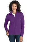 Port Authority L223 Ladies Microfleece Jacket - Black - L