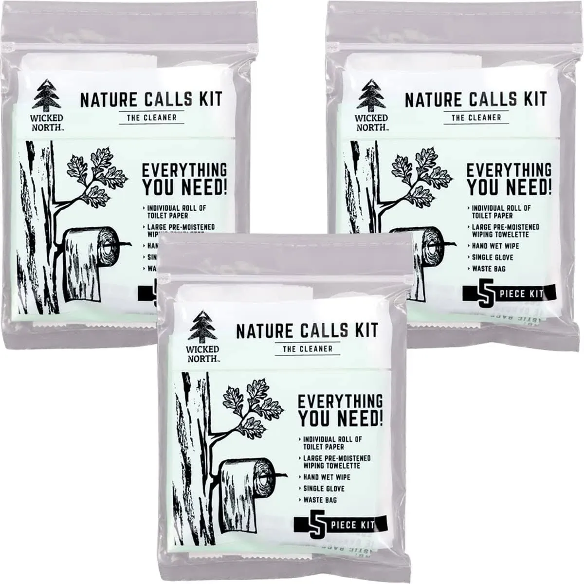 Wicked North Nature Calls Kit, 3 Pack