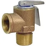 Watts Regulator 0342692 Boiler Relief Valve 3/4" 30Psi, No Size, bronz