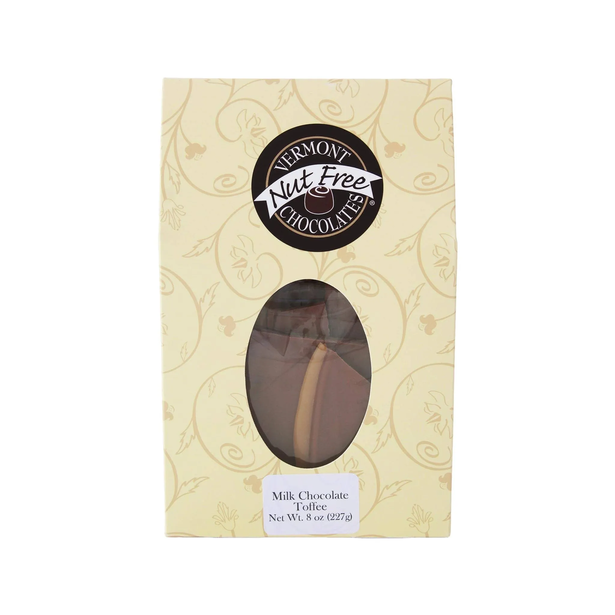 Vermont Nut Free Chocolates Toffee (milk Chocolate) 8 oz