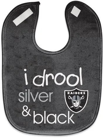 Las Vegas Raiders Baby Bib All Pro Style I Drool Design