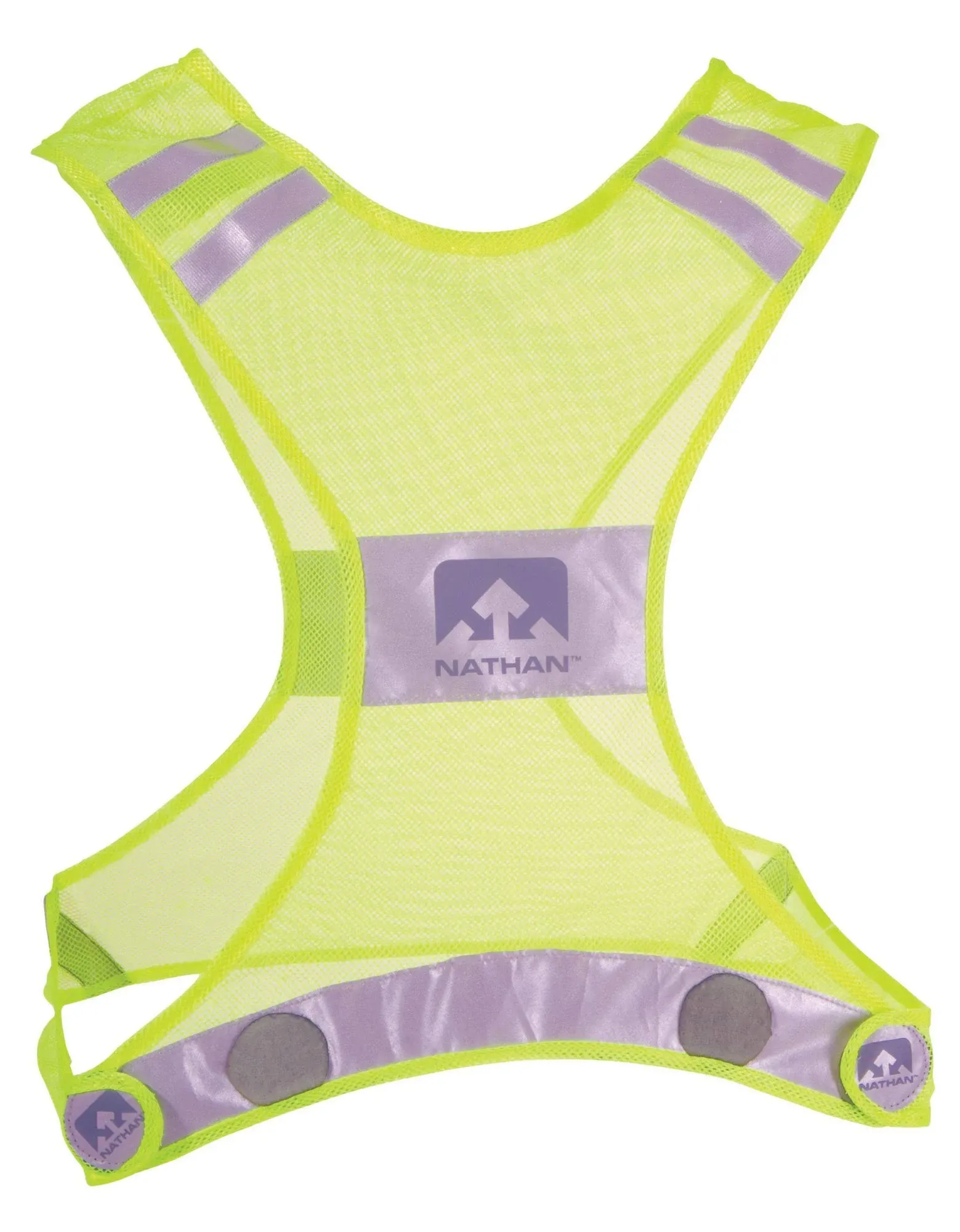 Nathan Reflective Streak Vest Yellow / L/XL