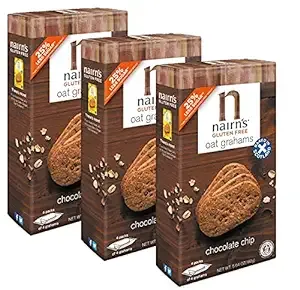 Nairn's Gluten Free Chocolate Chip Oat Grahams, 3 Packs/5.64 oz