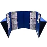 Tapp Collections Foldable Bingo Card Mat - Blue