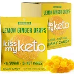 Kiss My Keto Gummies Lemon Ginger 25g 8