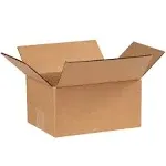 Box Partners Corrugated Boxes 8" x 6" x 4" Kraft 25/Bundle 864