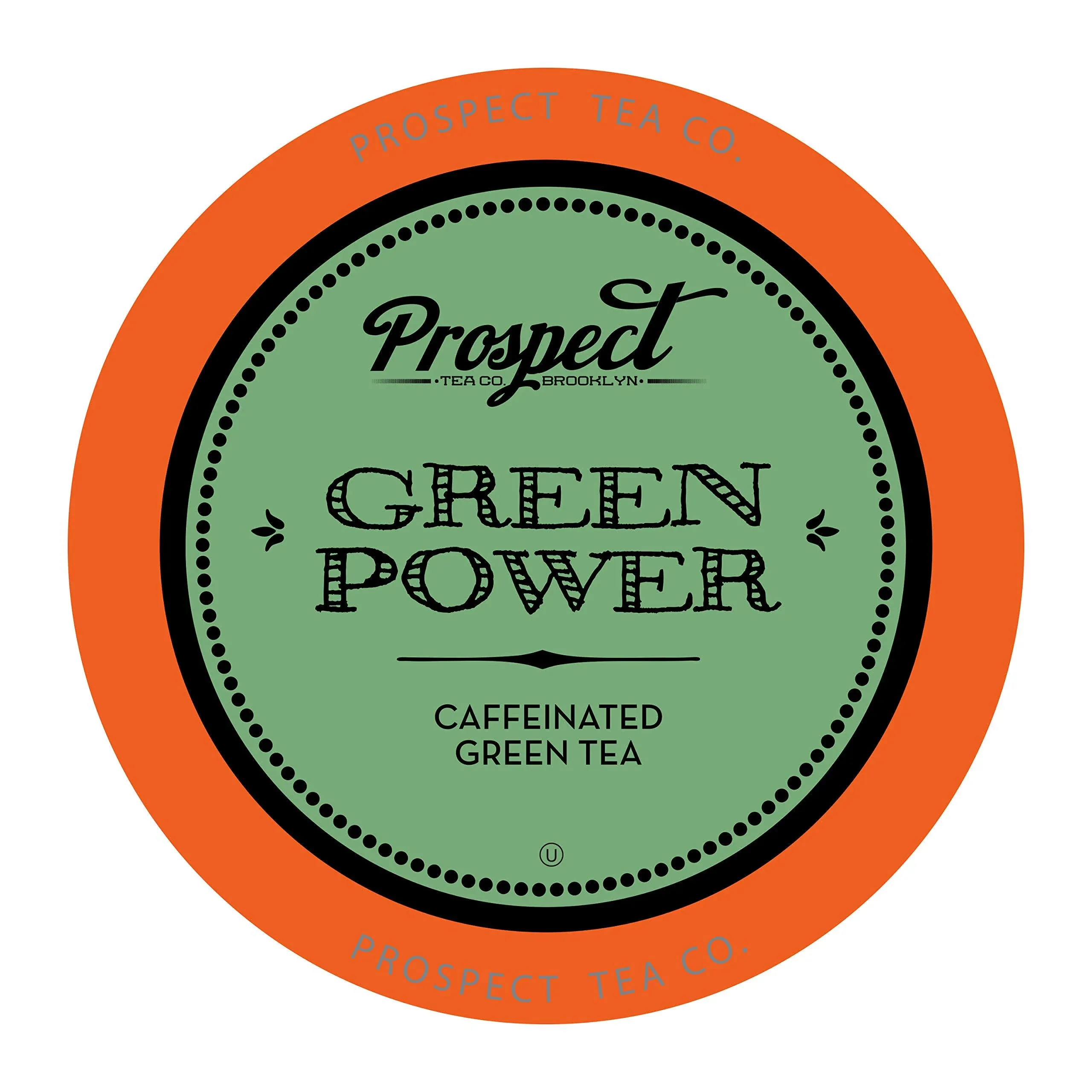 Prospect Tea Co. Green Power Caffeinated Tea Pods