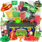 Original Stationery Dinosaur Slime Kit Glow in The Dark Slime Making