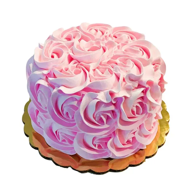 Fake Food- Fake Cake- Home Decoration Cake Display- Artificial Cake- Cake Decor-Cake Decoration Cake Display- Fake Cupcakes-Fake Cakes-Realistic Fake Food - -Fake Pink Rosette Cake