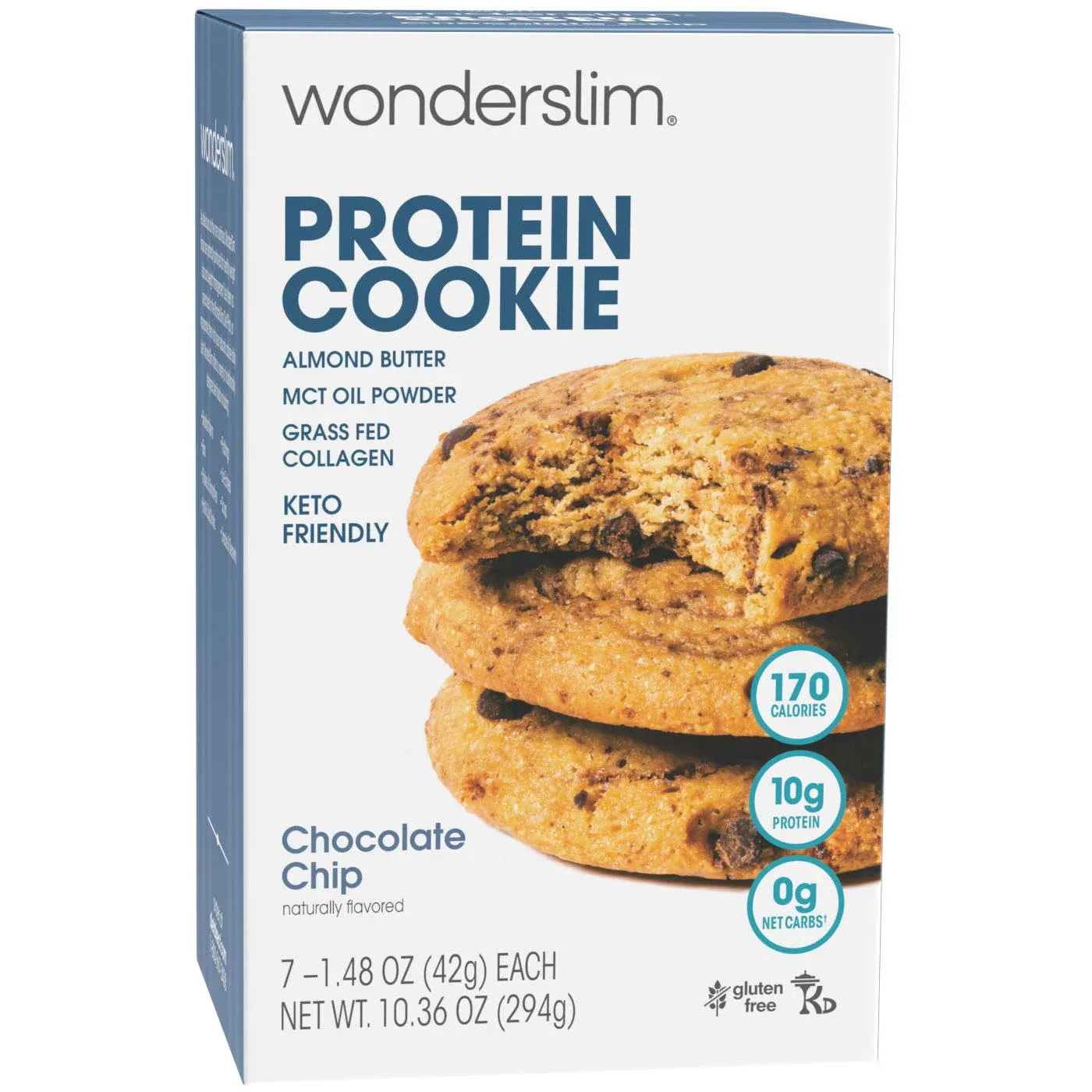 Wonderslim Chocolate Chip Protein Cookie