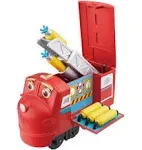 Chuggington - Pop and Transform Chuggers – Wilson - 5&#034; Transforming Train Toy