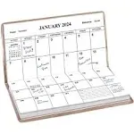 2 Year Planner Calendar Refill - Pocket Sized Calendar Insert - Ideal for or – 6