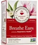 Traditional Medicinals Herbal Supplement, Breathe Easy, Eucalyptus Mint, Tea Bags - 16 tea bags, 0.85 oz