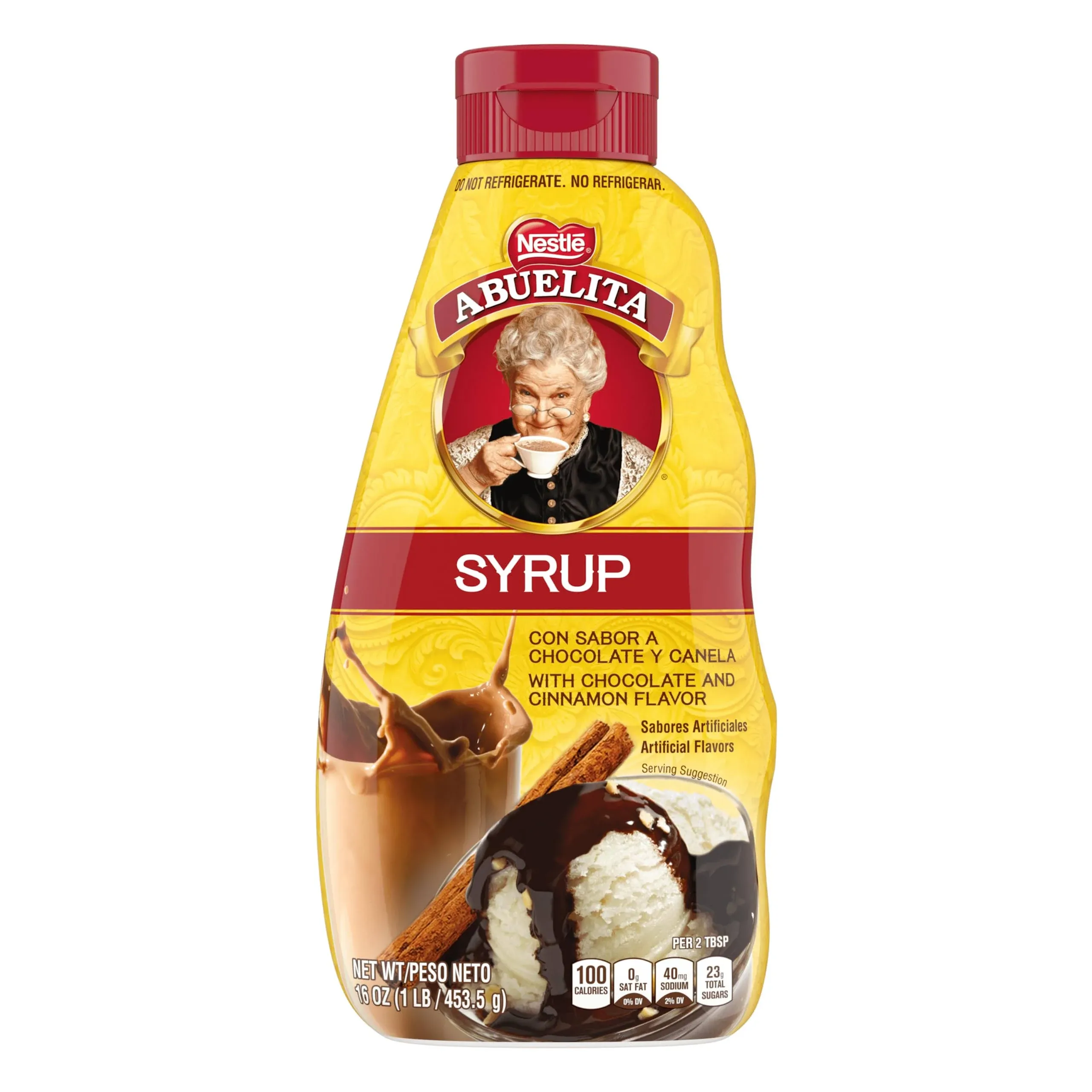 Nestle Abuelita Syrup, Mexican Chocolate, 16.0 Ounce, Bottle