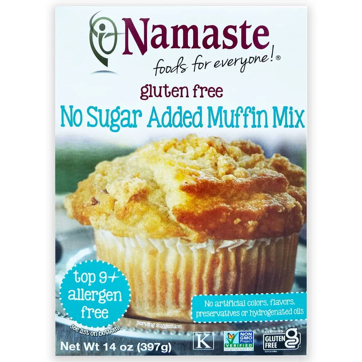 Namaste Foods Muffin Mix - 14 oz bag