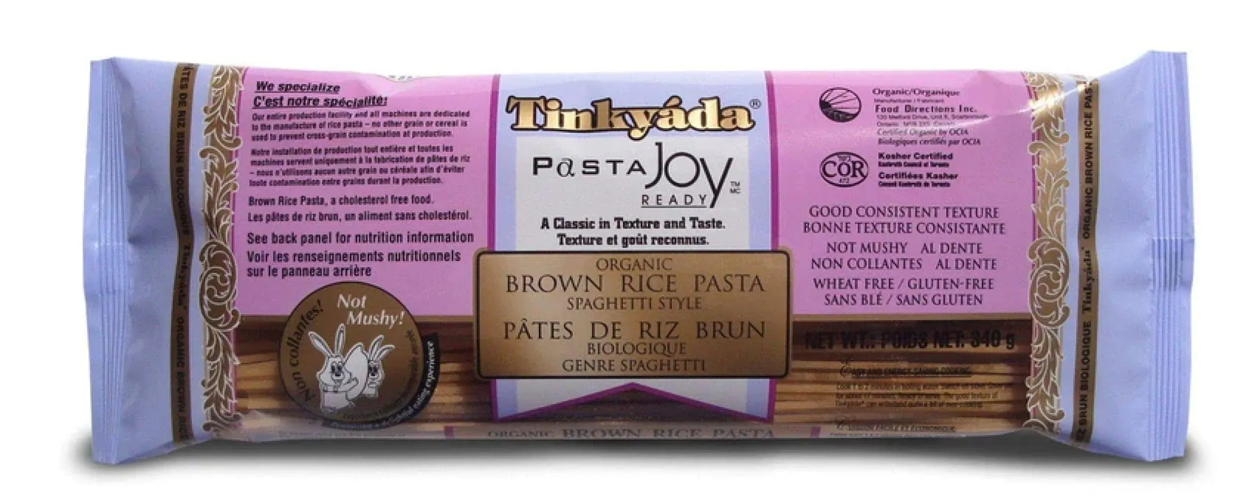 Tinkyáda® Organic Brown Rice Pasta - Spaghetti, 12oz.