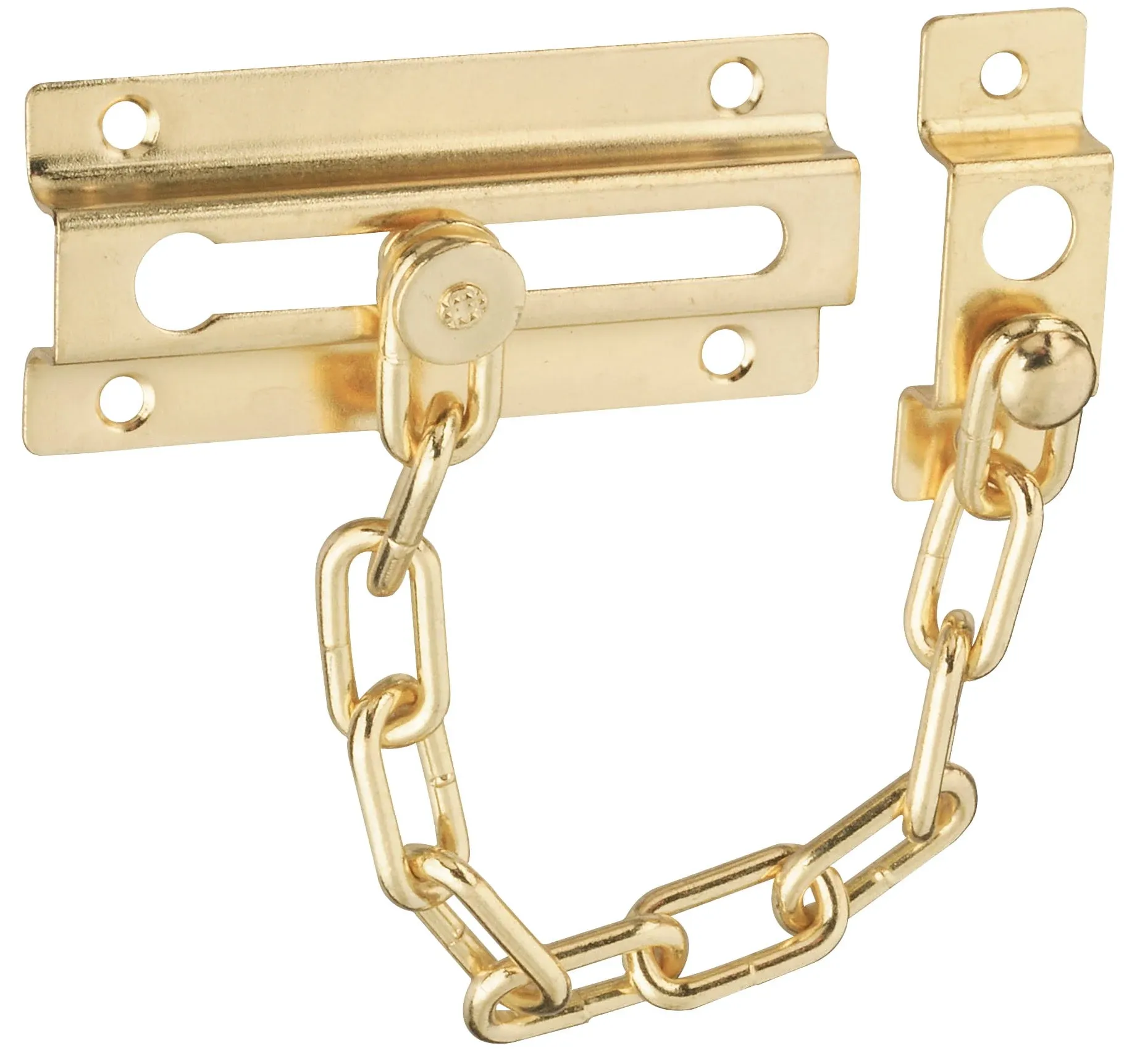 National Hardware N183-590 V807 Door Chain in Brass,1/2" x 6"