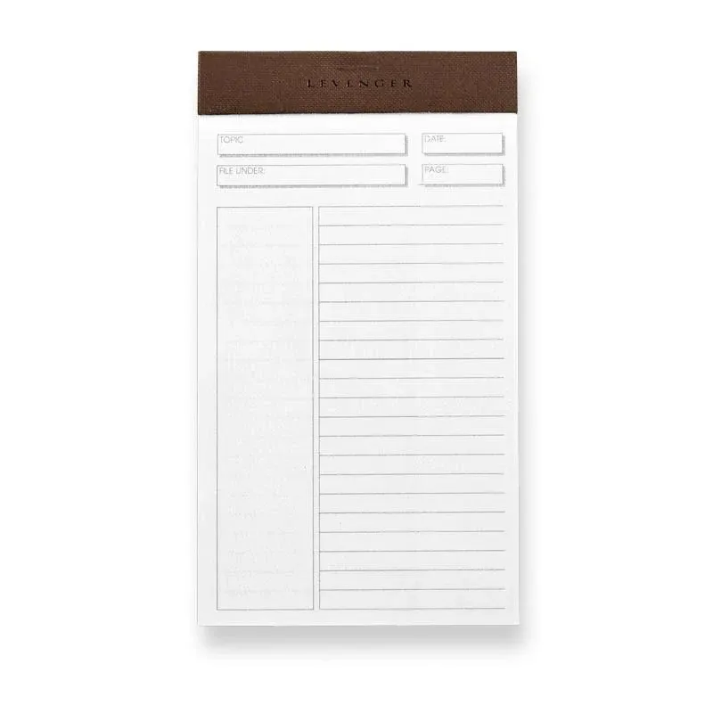 levenger Freeleaf Annotation Ruled Writing Pads