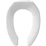 Bemis Elongated Open Front Plastic Toilet Seat