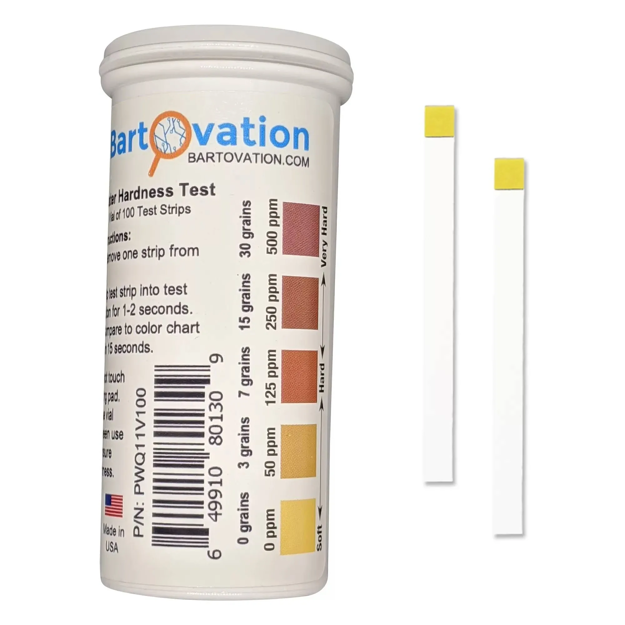 Bartovation Total Water Hardness Test Strips