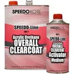 Automotive High Gloss Clear Coat Urethane, SMR-21/25 4:1 Gallon Clearcoat Kit...